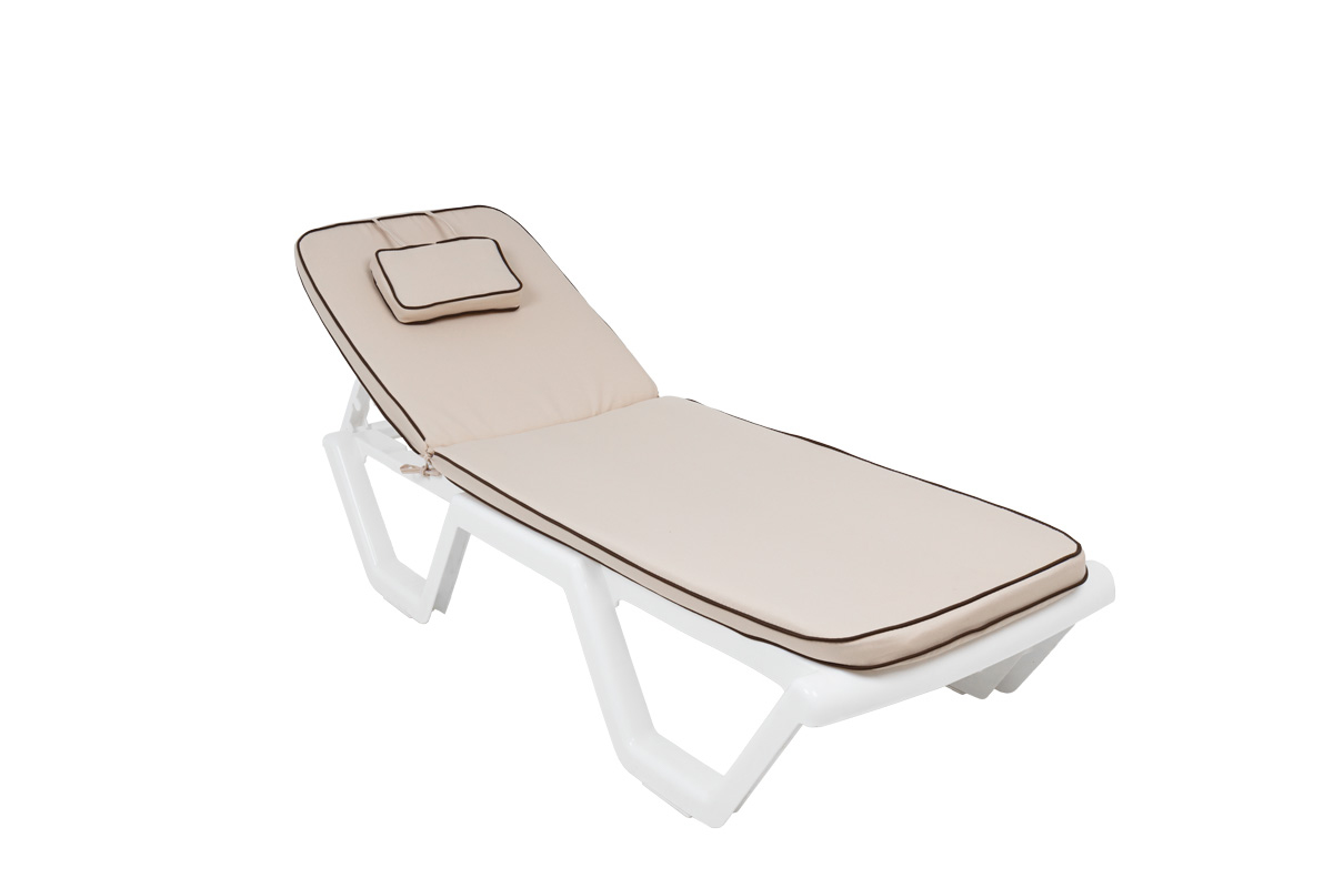 B:Rattan Матрац 710*570/1130*570мм с вертикальной подушкой (бежевый) Premium