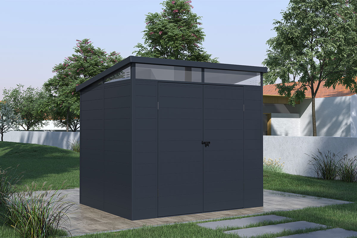 Gardeck Сарай пластиковый Black Fox Artisan 4.5 м2 (2.38 x 1.92 м)