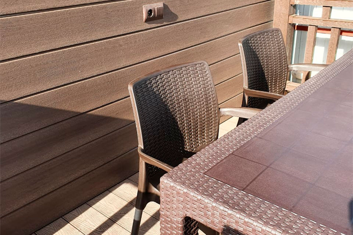 Gardeck Сайдинг Darvolex 185*19*3000мм, венге, 3D тиснение