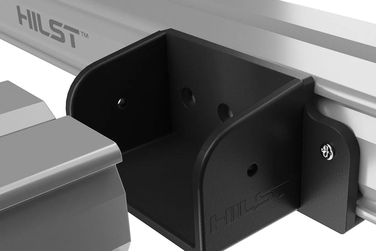 HILST Перпендикулярный соединитель алюминиевой лаги HILST Prof 60х40 (упак. 10шт)