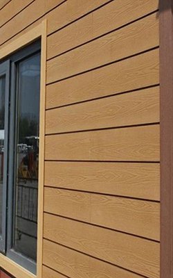 Holzhof, Россия Фасадная панель 3D Holzhof 165*15*3000мм, коричневый