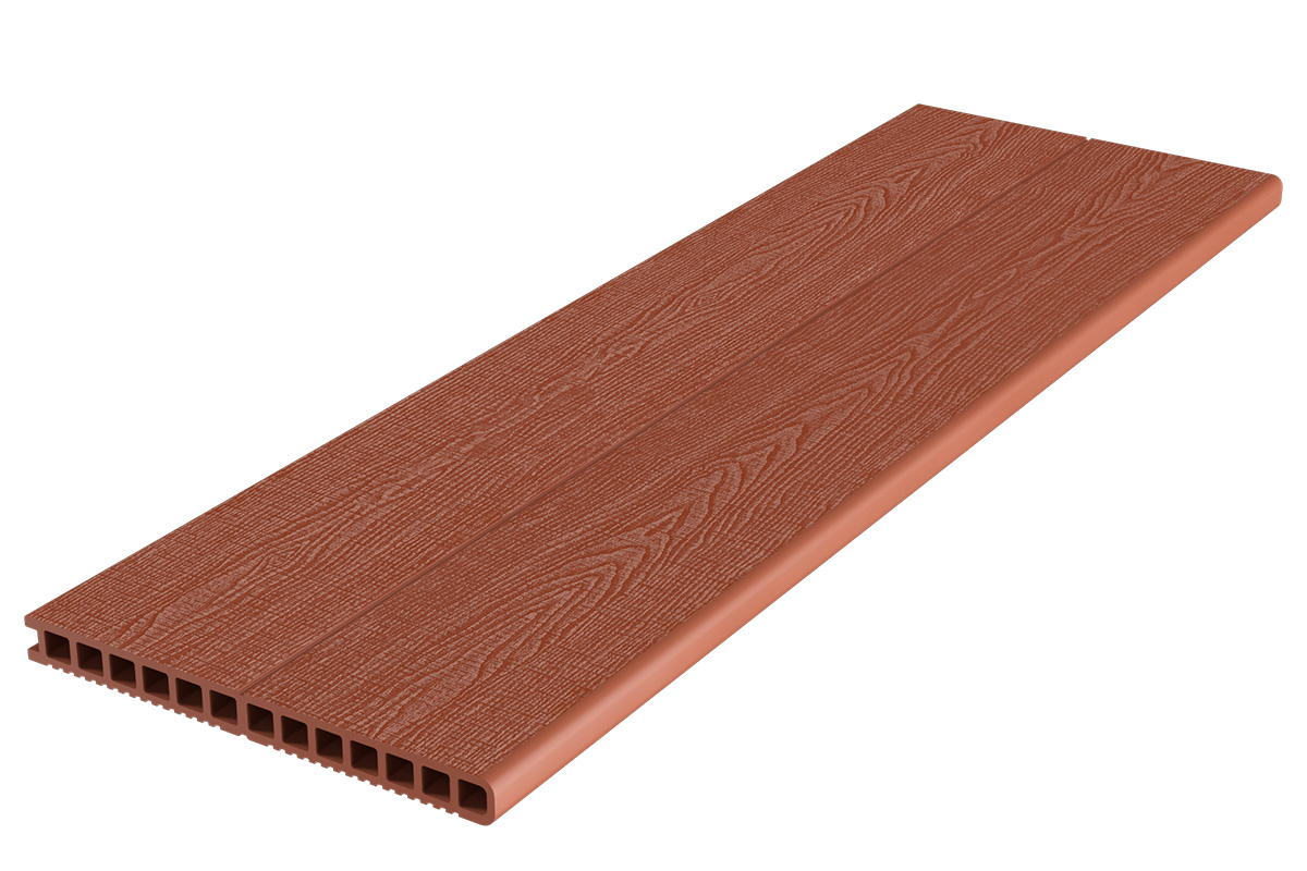 Gardeck Ступень ДПК Deckron Woodlike 317*28*4000мм, терракот