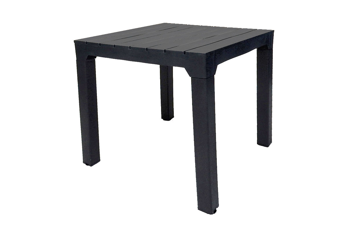 B:Rattan Boston b:rattan, Стол Quatro 780*780, антрацит
