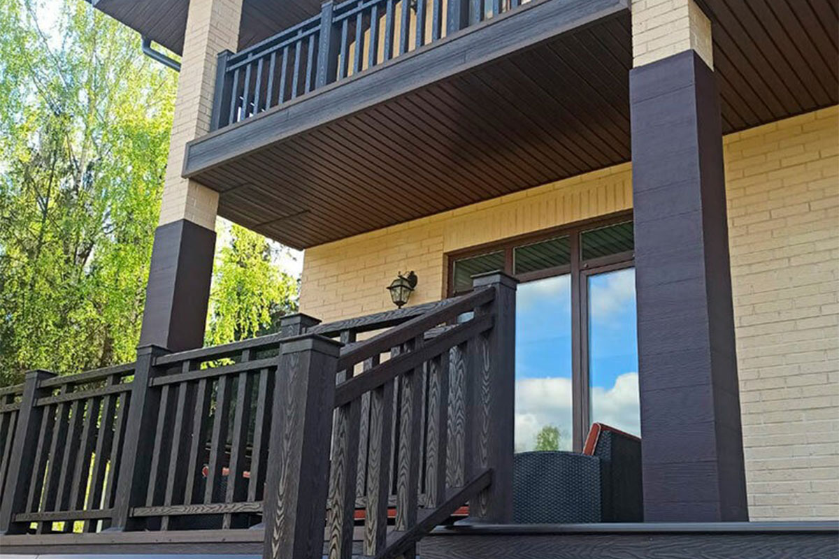 Gardeck Перила NauticPrime 92*45*3000мм, Венге