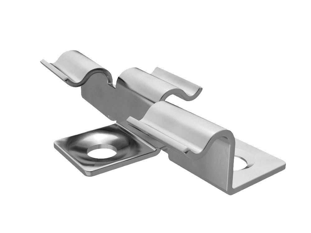 HILST Клипса HILST Premium 3D (металл), 6,5мм (упак. 100шт)